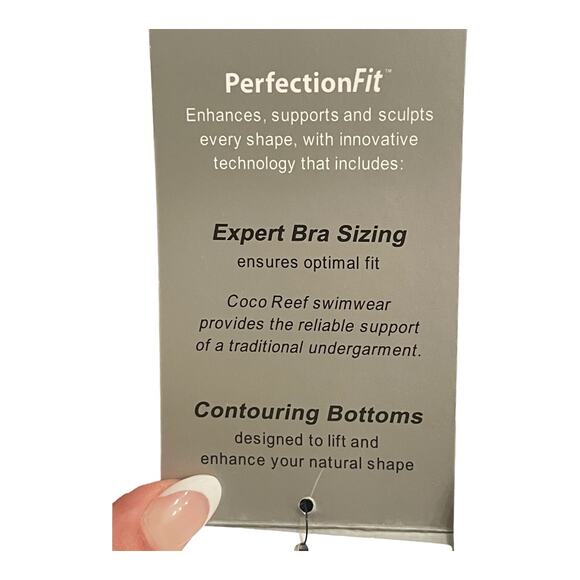 Coco Reef Darling Swim Cover Up Dress Swimwear Beach Endless Summer Palm Size L - Picture 7 of 7